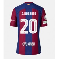 Barcelona Sergi Roberto #20 Replica Home Shirt 2023-24 Short Sleeve